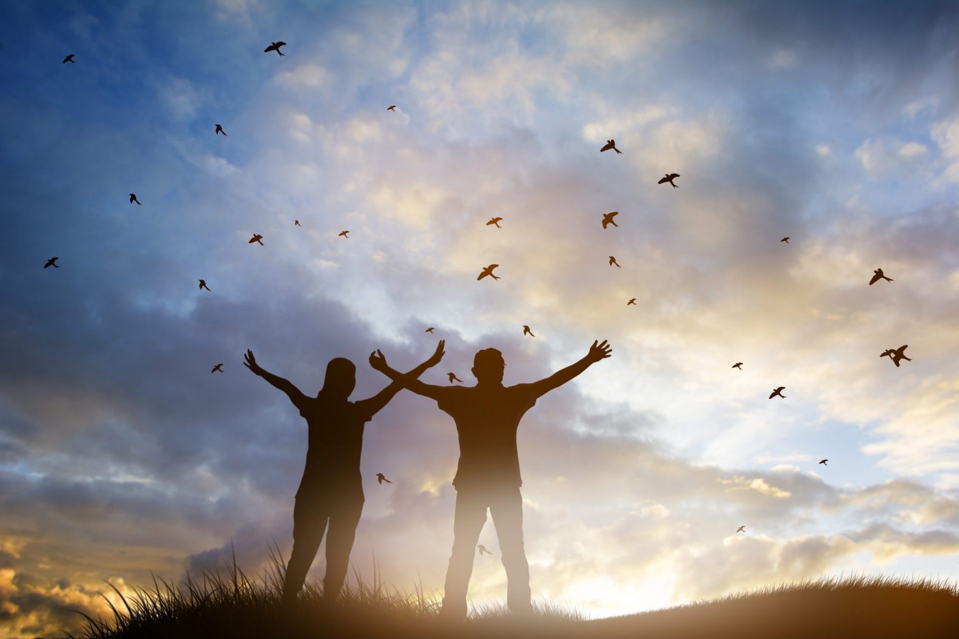 christian people worship God